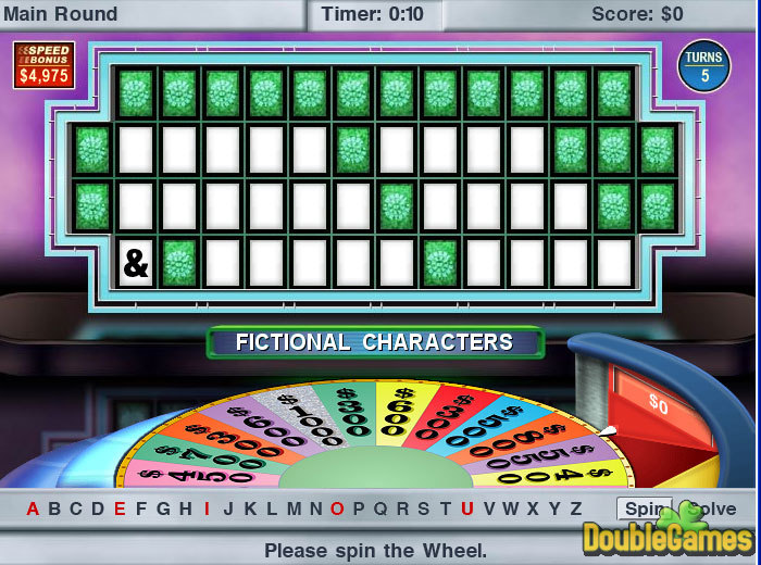 wheel of fortune free slot game